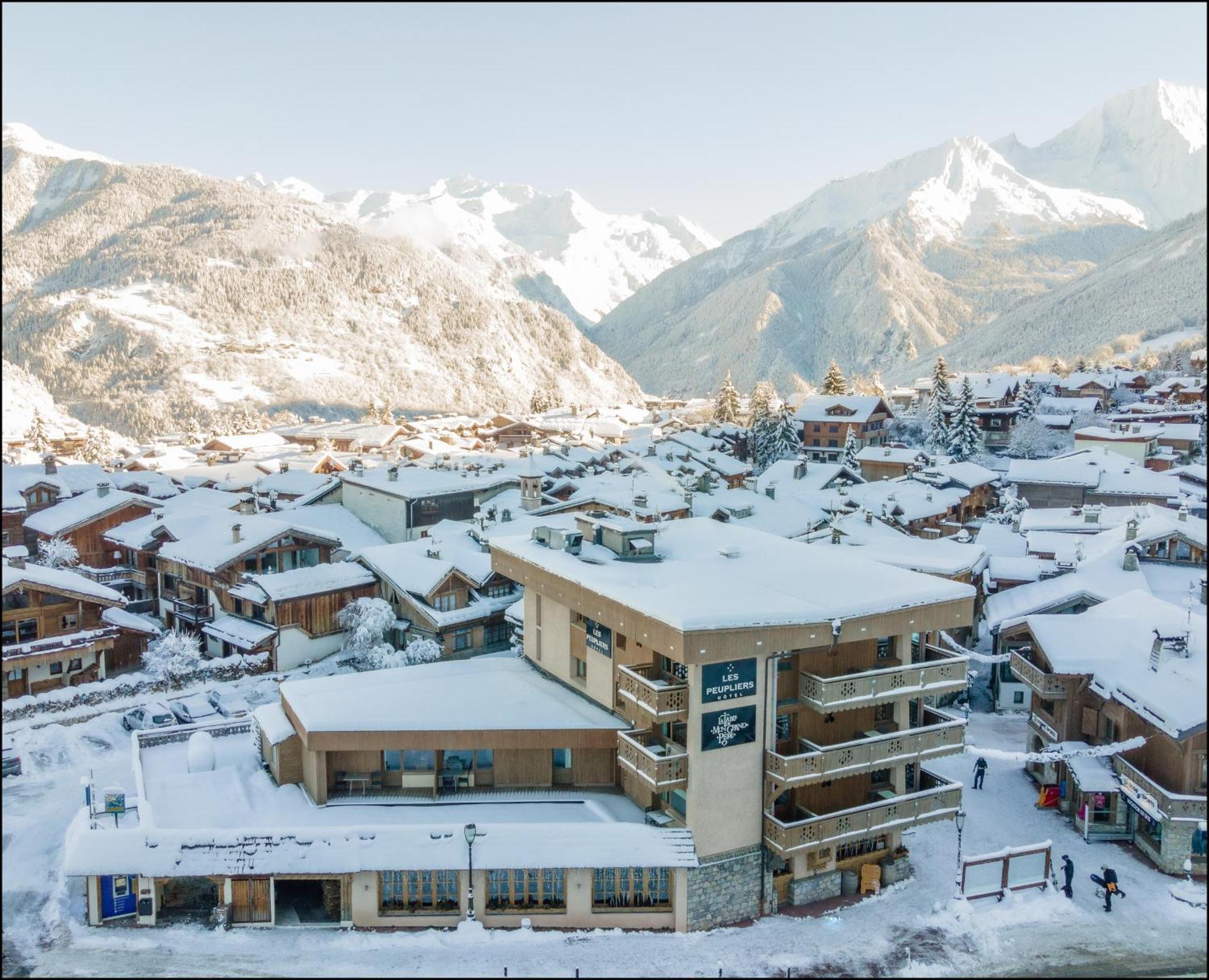 Hotel Les Peupliers Courchevel Ngoại thất bức ảnh